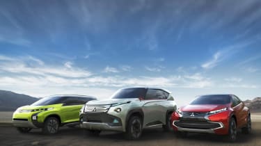 Mitsubishi plug-in hybrid concepts for Tokyo show